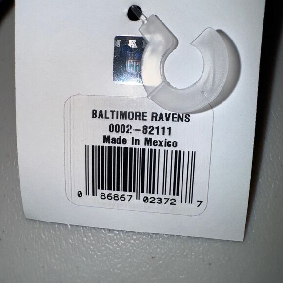 NWT NFL Baltimore Ravens Insulated Zip Up Beer Koozie Bottle Sleeve Football - Picture 4 of 7